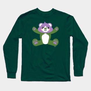 Genderqueer Pride Teddy Bear Long Sleeve T-Shirt